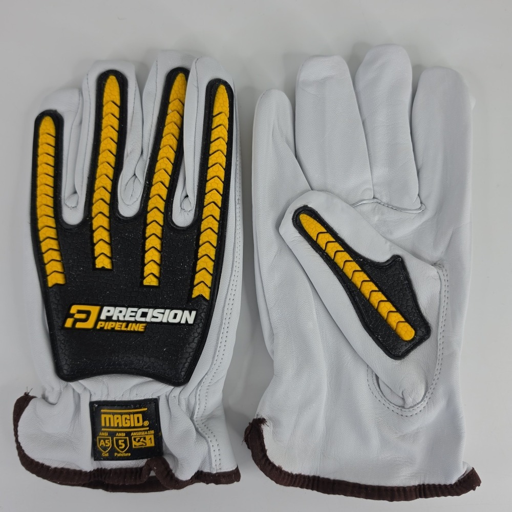 Magid T-Rex Goatskin Heavy Cut/Impact Resistant‎ Work Gloves 3XL Leather ANSI A5